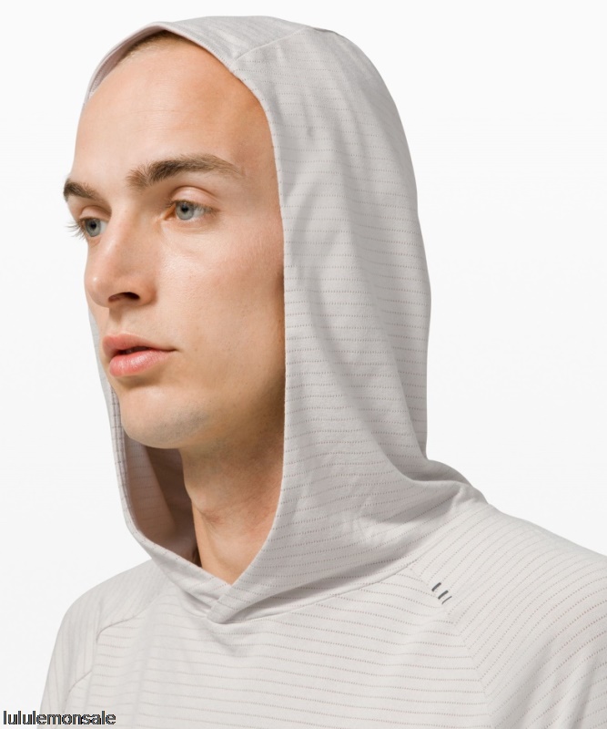 Lululemon Deutschland DELULU645 | Drysense Trainings-Hoodie Heathered Vapor